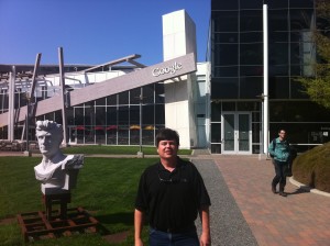 Carlos Garcia Google Adwords Certified Partner at Google Plex, Mountain View, CA 2011.